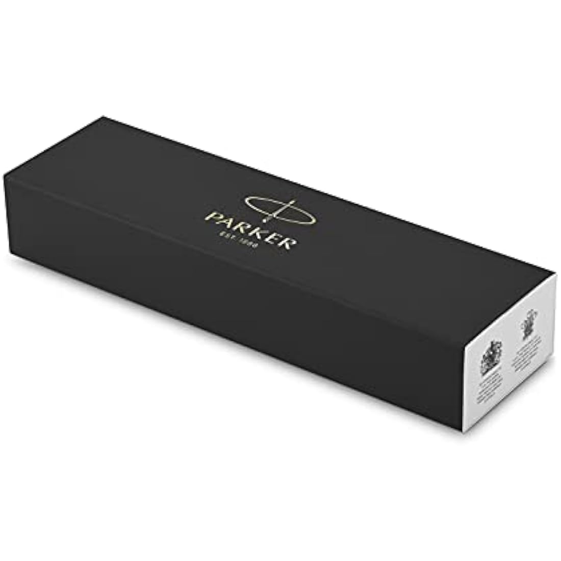 Parker Pen IM Premium Metal Fountain Pen - Warm Silver Champagne with Diamond Pattern - Gold Trim - Fine Nib - Black Ink - Gift Boxed