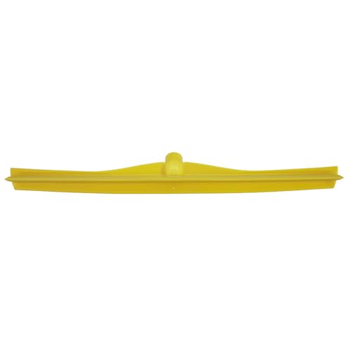 Vikan 71606 Ultra Hygiene Squeegee, Yellow, 600mm Length, 80mm Width, 95mm Height