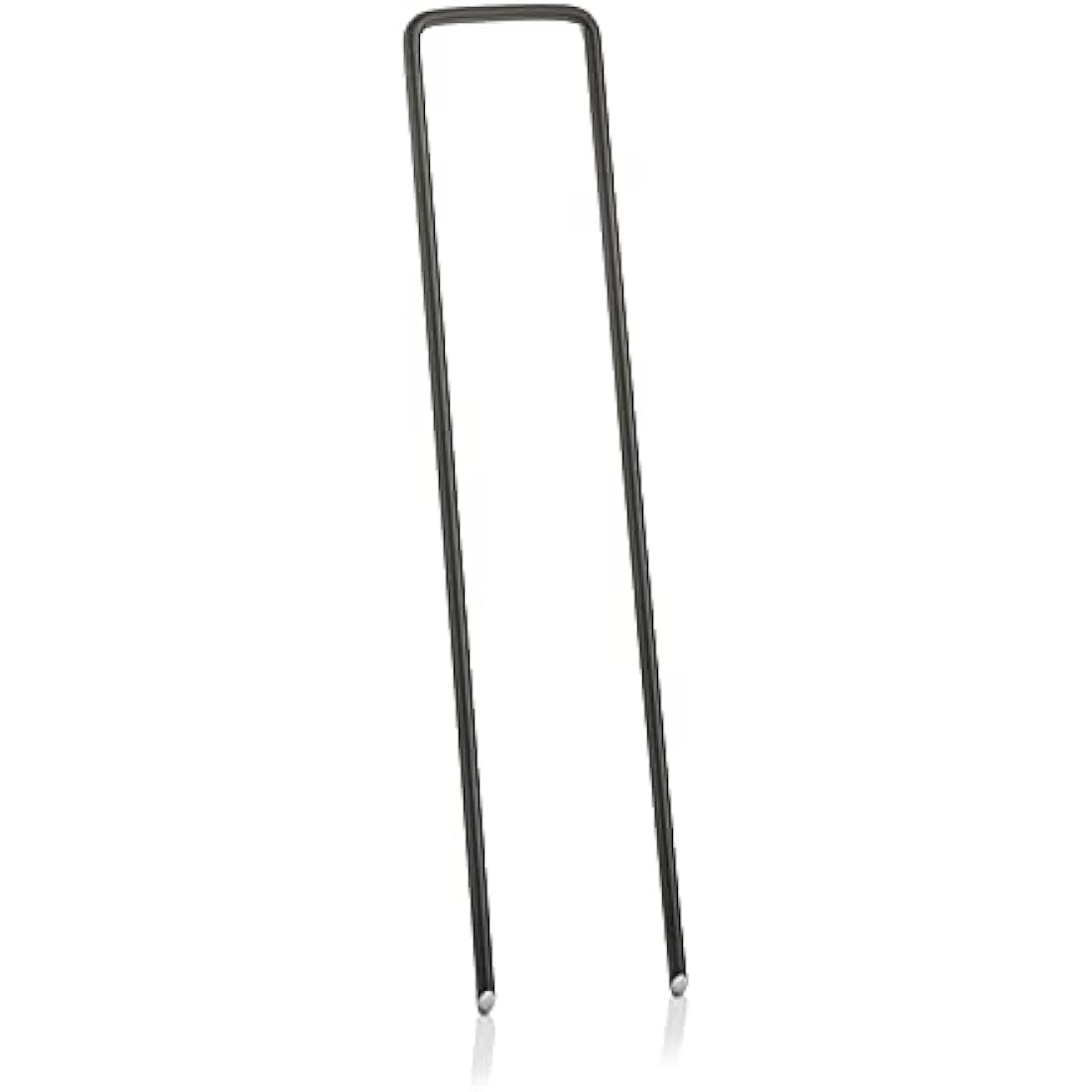 GardenMate Pack of 250 Multi-Purpose 150mm U-Shaped Fixing Pegs - Ideal for Securing Weeds, Landscape Fabric, Netting - Made of 2.9mm Thick Carbon Steel Wire