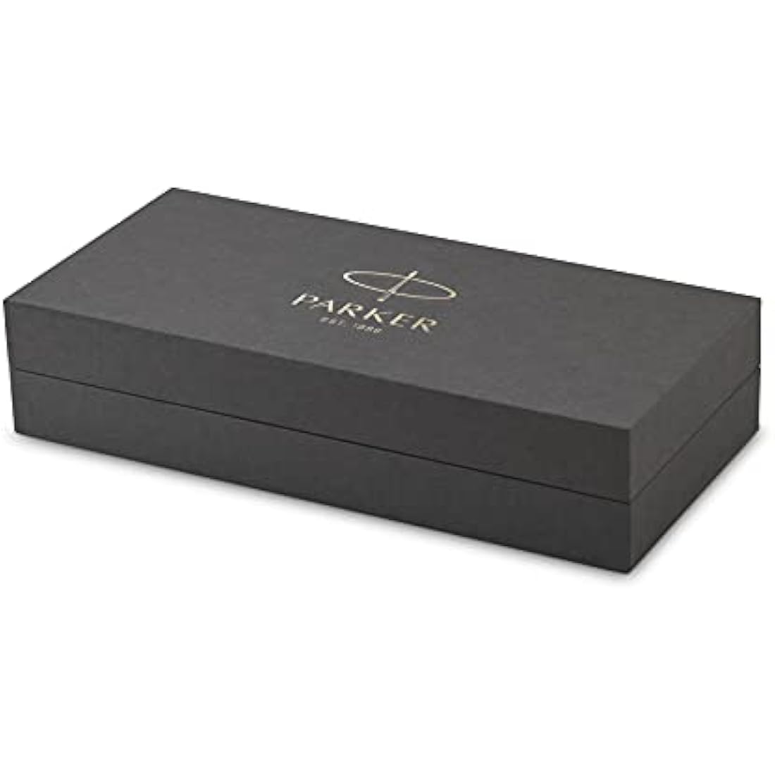 Parker Ingenuity Premium Metal 5th Technology Pen - Deluxe Deep Violet - Black Ink - Slim Version - Gift Boxed - Adapts To Handwriting Style