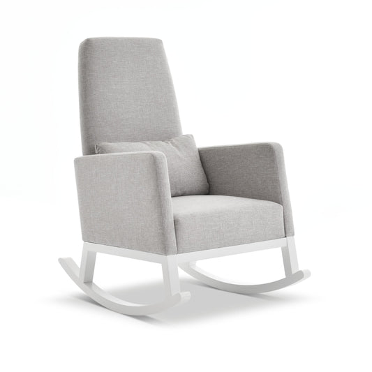 High Back Rocking Chair - Stone