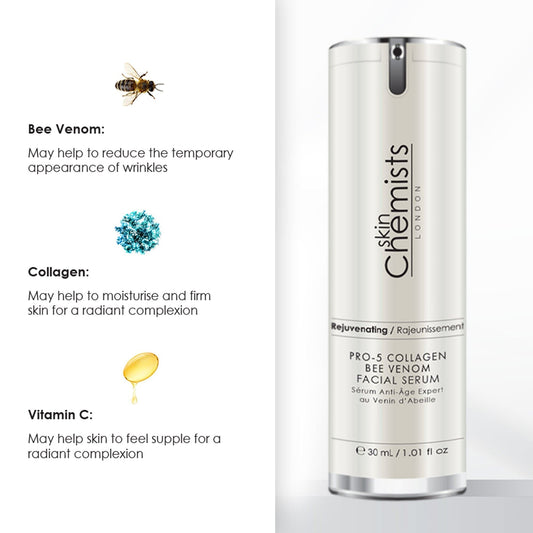 Pro-5 Collagen Bee Venom Facial Serum 30ml