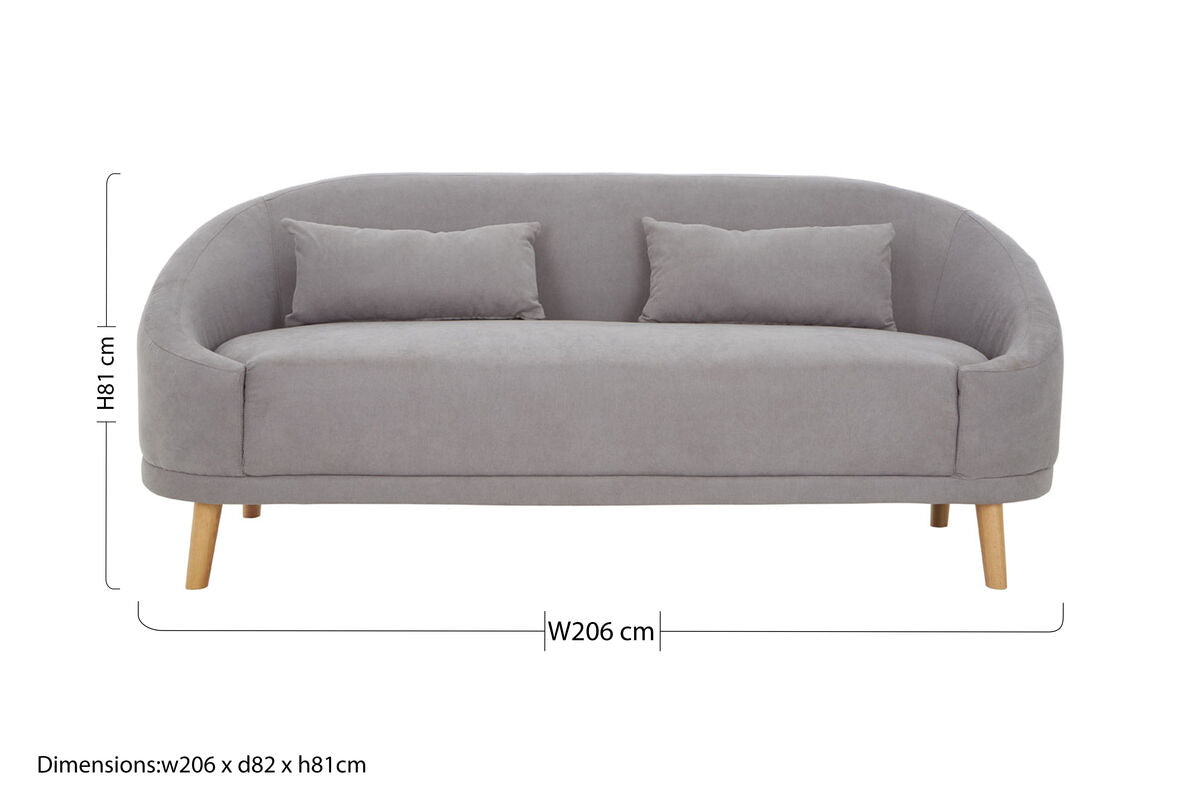 Grey Linen Sofa, Holland