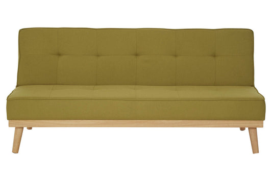 3 Seater Green Sofa Bed | Stockholm