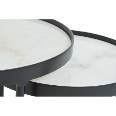 Arcana Set of 2 Round Side Tables