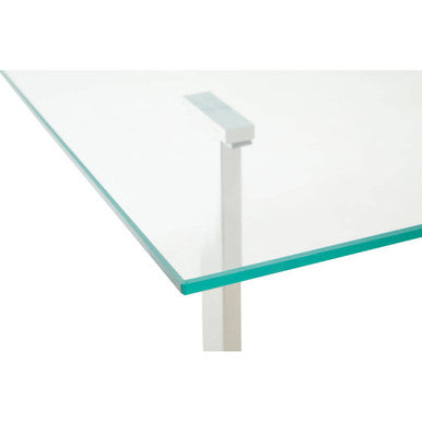 Alvea Silver and Gold Console Table