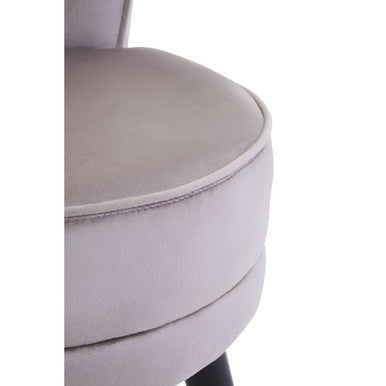 Loretta Mink Velvet Kids Chair