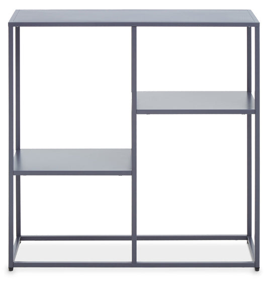 Acero Grey Metal Three Tier Shelf Unit
