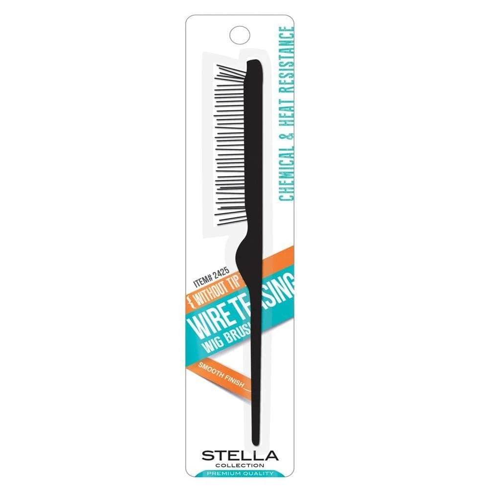 Stella Collection Wire Teasing Wig Brush item No.2425 | Volumising & Styling Tool for Wigs & Extensions