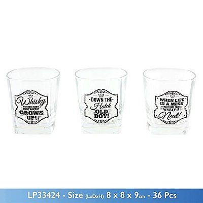 Brand New Gents slogan Whiskey Spirits Glass Tumber 3 designs (When Life is a me