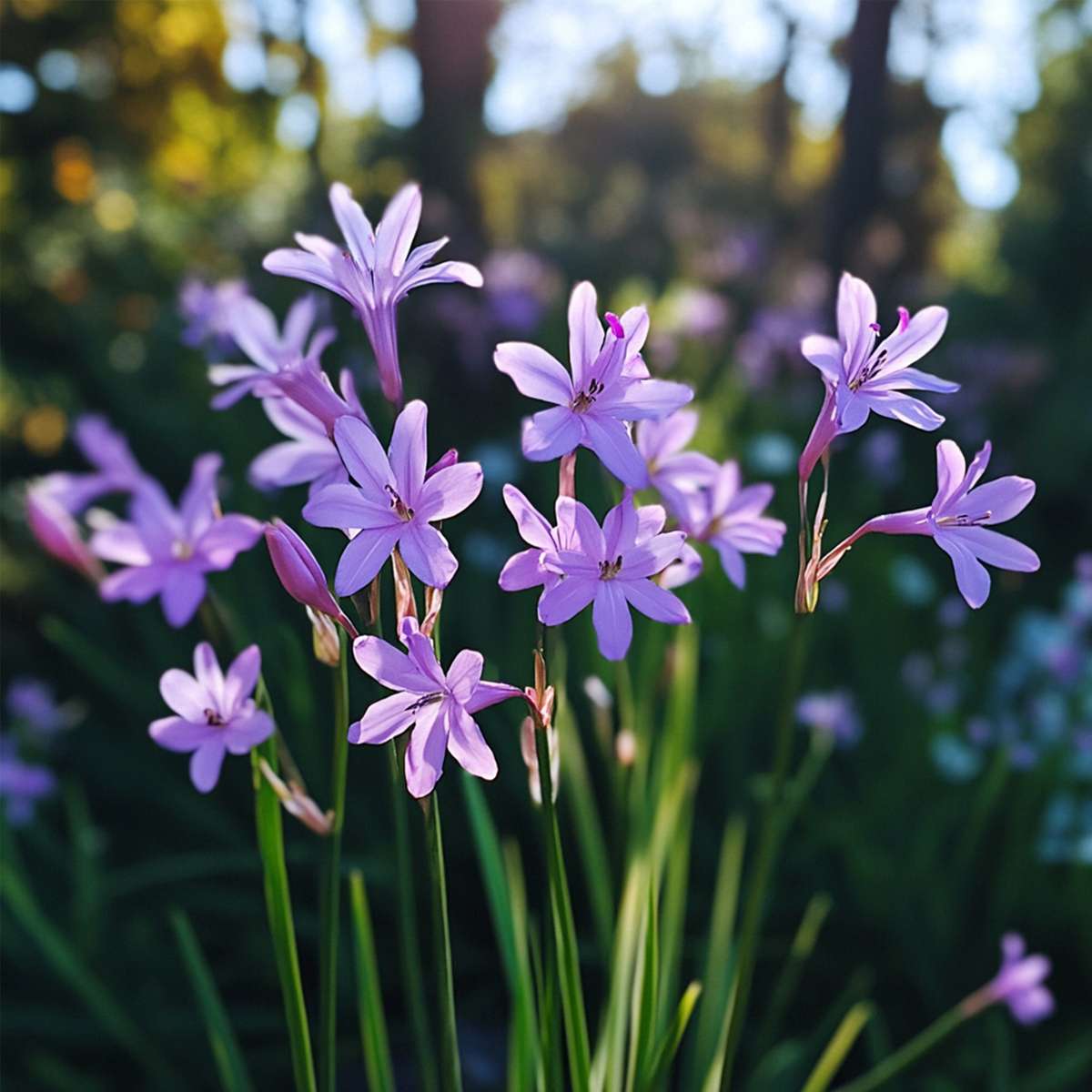 Society Garlic - 6 pcs. - Tulbaghia violacea - Height 15-25cm - ⌀9cm