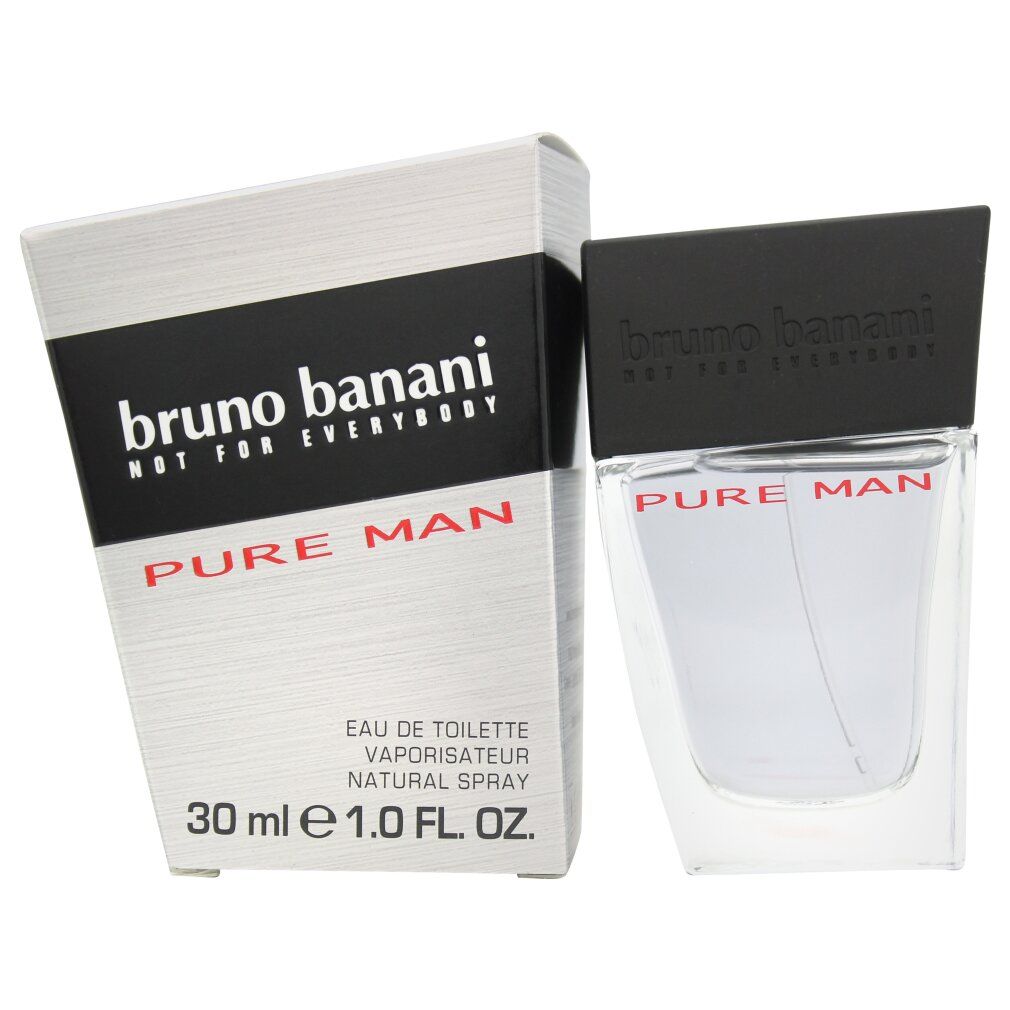 Bruno Banani Pure Man Eau de Toilette 30ml Spray Men's Fragrance