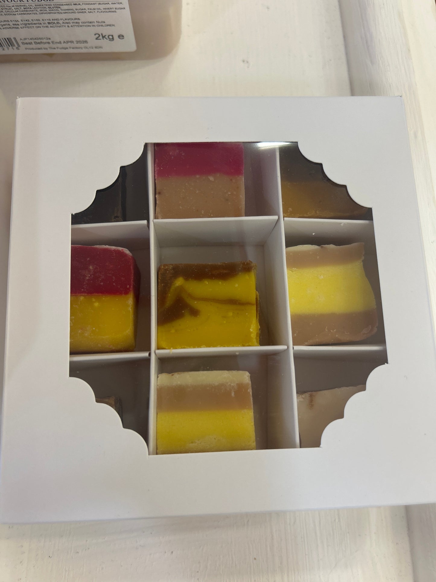 Fudge Selection Box Dessert Flavours