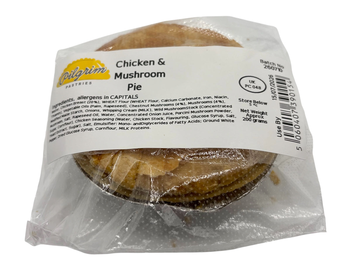 Chicken and Mushroom Pie