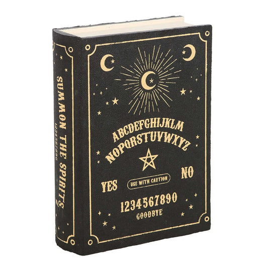 Gothic Gifts Black Talking Board Book Storage Box