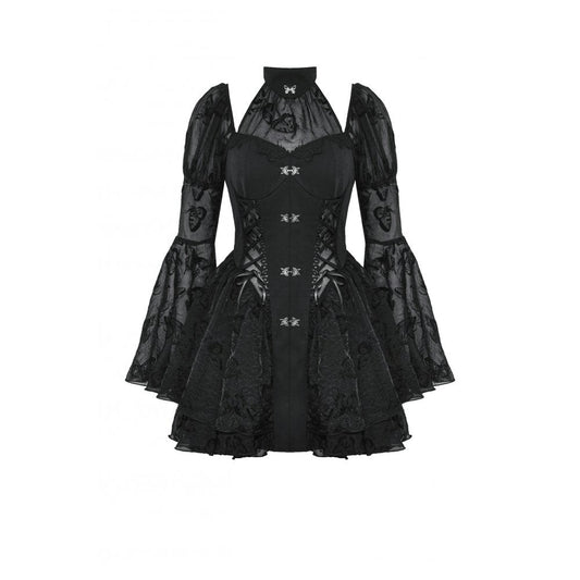 Dark in Love Blanche Butterfly big sleeves Dress