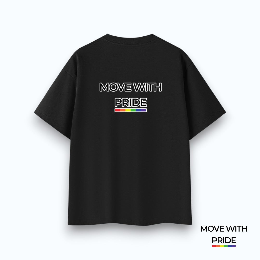 'Move With Pride' Essential Cotton T-Shirt