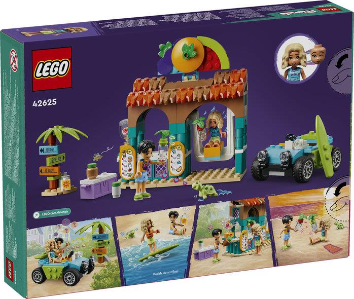 Lego Friends 42625 Beach Smoothie Stand Toy Playset for Ages 6 and Up
