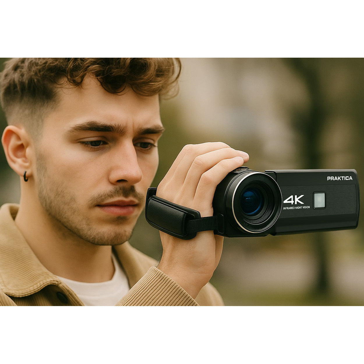 Praktica Z180IR 4K Camcorder - Black