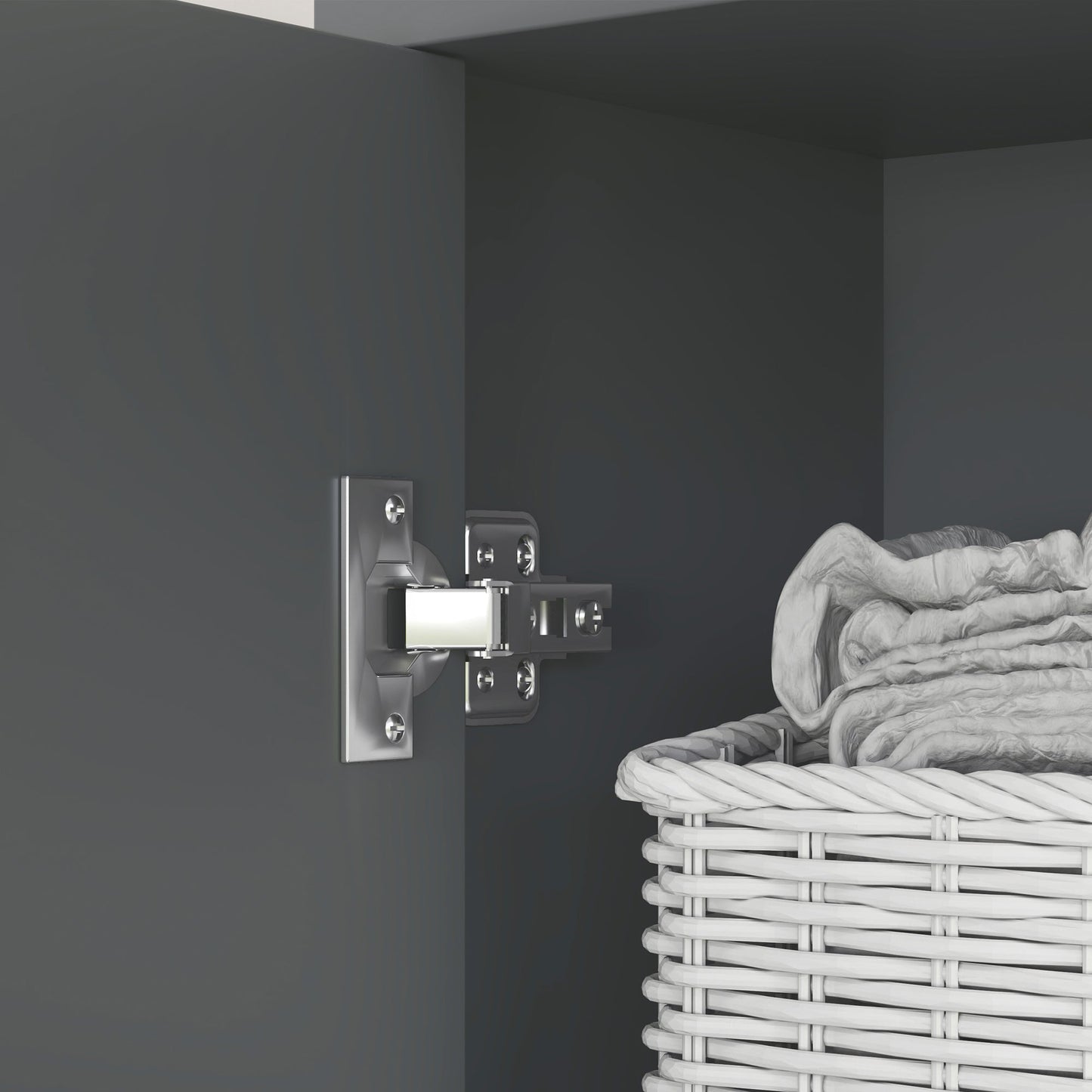 HOMCOM Bathroom Storage Unit with Open Shelves and Drawer