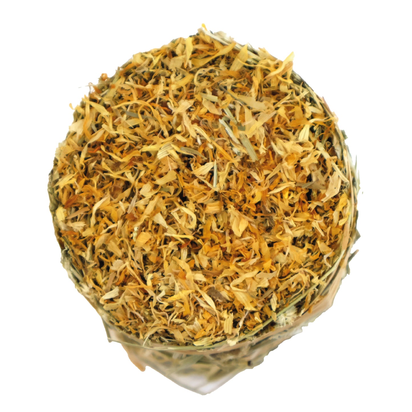 Burgess Forage & Feast Hay Bale with Marigold