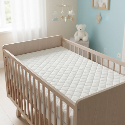 Luxury Air Flow Spring Interior Cot Mattress 120 x 60 cm