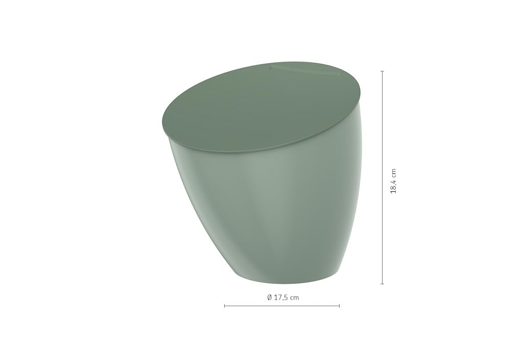 Mepal Waste Bin Calypso 2.2 L, Nordic Blue
