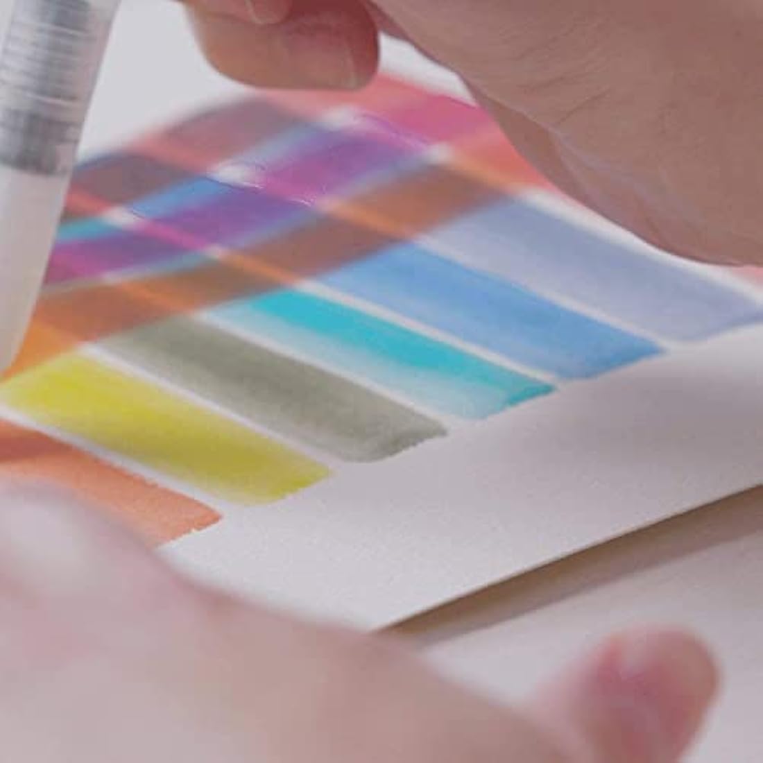 Derwent Inktense Paint 24 Pan Palette, Set of 24, Half Pan Size, Water-Soluble, Ideal for Painting & Crafts on Paper & Fabric, Professional Quality (2305545)