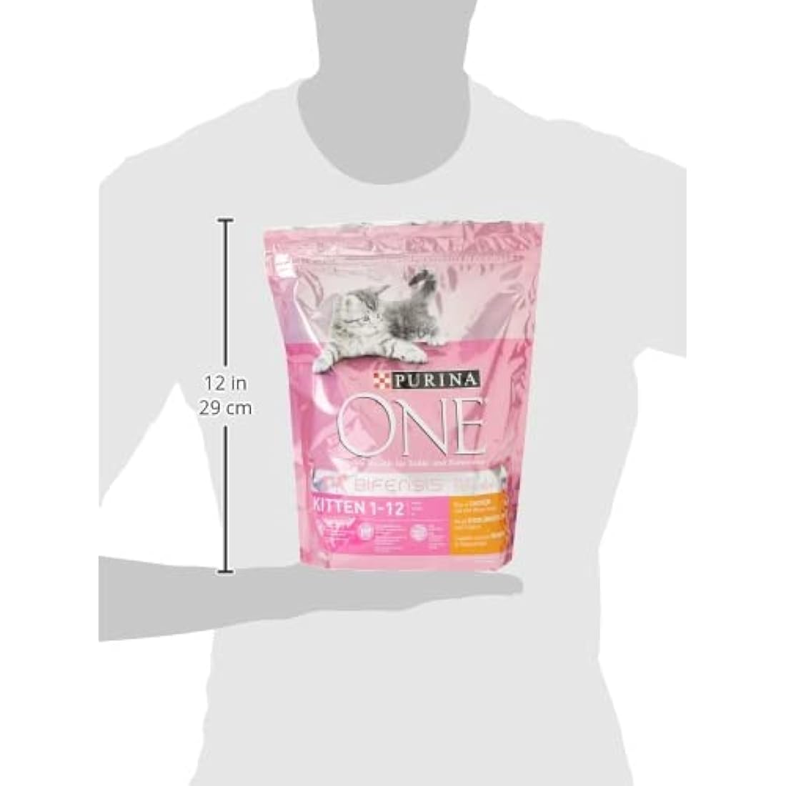 Purina ONE Kitten Dry Cat Food Chicken & Wholegrain 800g (Case of 4)