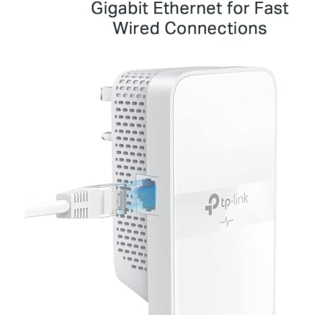 TP-Link TL-WPA7617 KIT AV1000 Powerline Adapter WiFi Extender, WiFi 1200Mbps, Ethernet Ports, Powerline WiFi Extender, Powerline Network Adapters, Plug & Play, 4K video streaming & Online Gaming