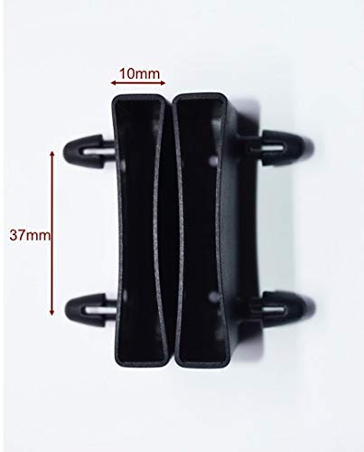 Husseinbolt New Replacement bed slat holders/caps (Model A, Center) for single, double and king size beds (Pack of 14 caps)
