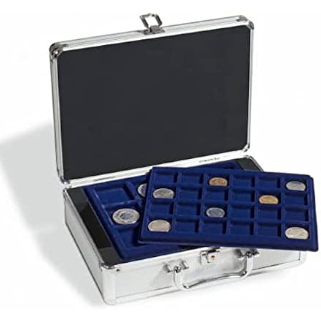 Leuchtturm 306206 Coin case for 112 Coins, incl. 6 Coin Trays