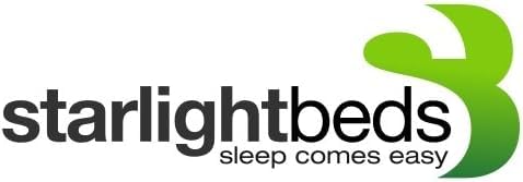 Starlight Beds Linear Grey Double Mattress, 4ft6 x 6ft3