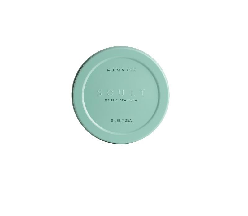 SOULT Silent Sea Bath Salts I Dead Sea Salt Rich in Minerals I for Sensitive and Dry Skin I Pure I 350 g