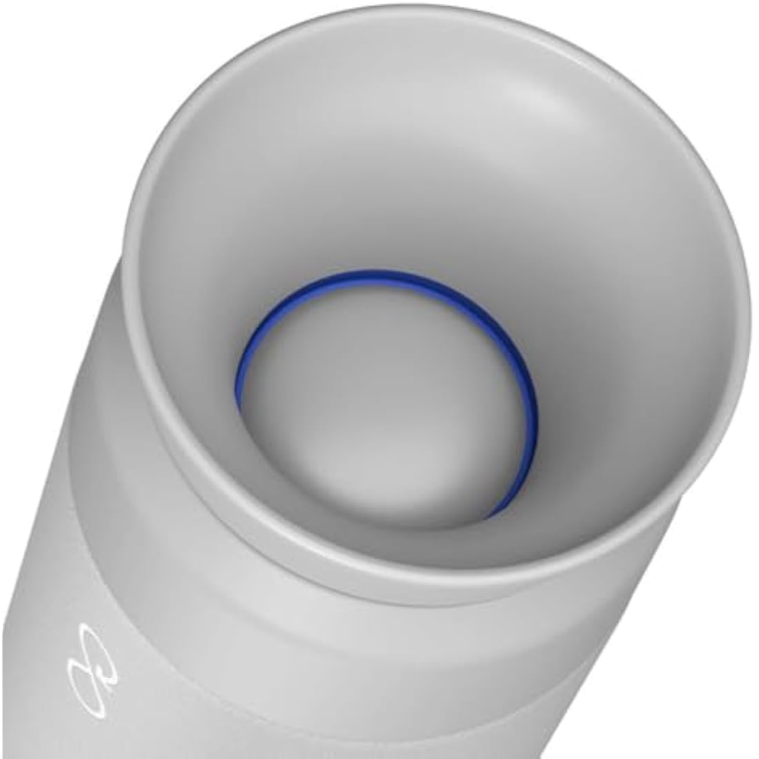 Ocean Bottle - Recycled Stainless Steel Brew Flask - Eco-Friendly & Reusable Bottle - Rock Grey - 350ml