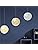 KRUIHAN 3D Print Led Moon Lamp Hang Ceiling Lamp Moon Light Night Light for Kids Room Restaurant Bed Room Living Room 18CM