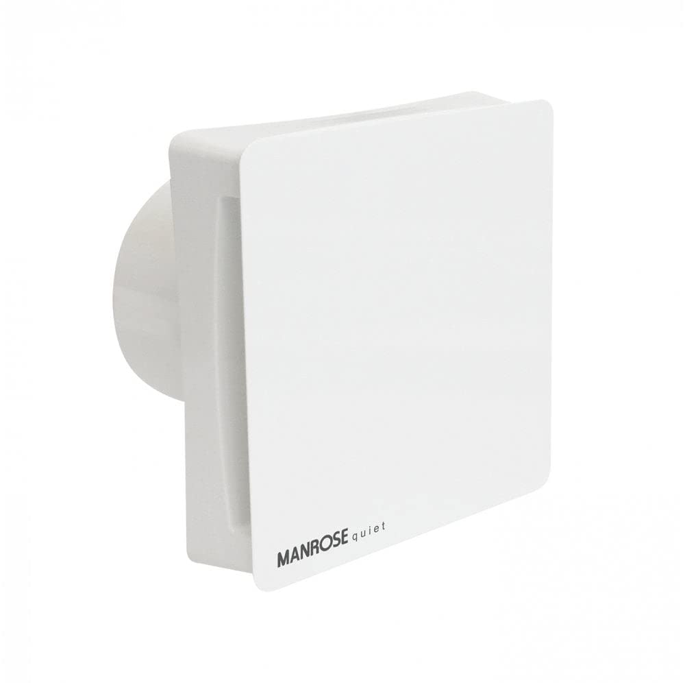 Manrose QF100TX5CON Conceal X5 Zone 1 Quiet Extractor Fan 100mm with Timer (White)