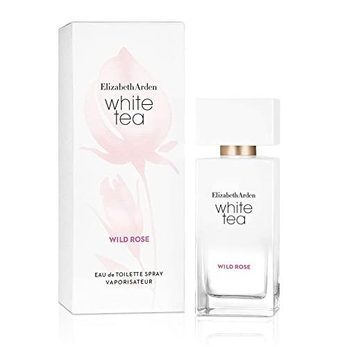 Elizabeth Arden White Tea Wild Rose Eau de Toilette 50ml Spray Women's Fragrance