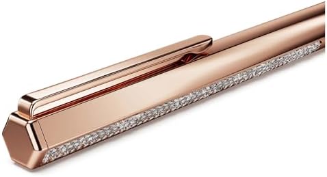 Swarovski Crystal Shimmer ballpoint pen, Rose gold tone, Rose gold-tone finish