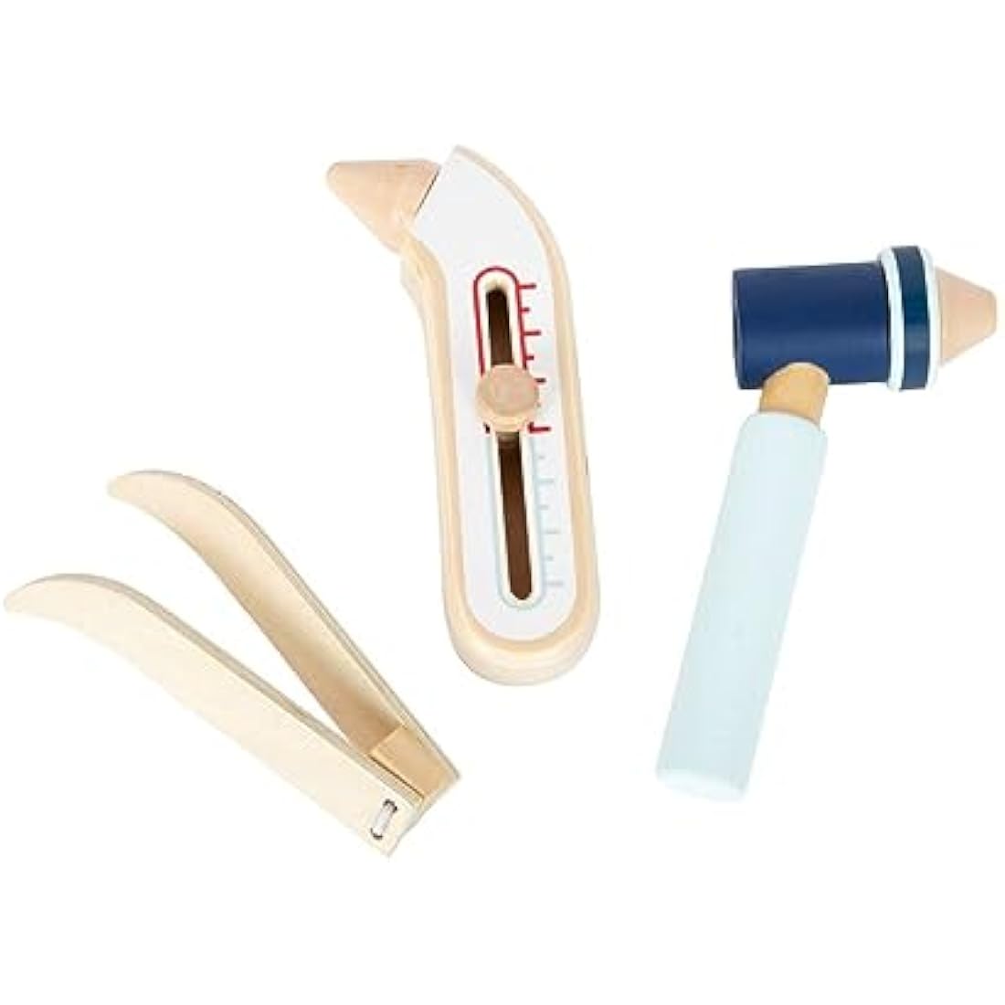 small foot 11917 Emergency Doctor's Backpack with defibrillator, otoscope, fabric mask & much more, for ages 3+ years