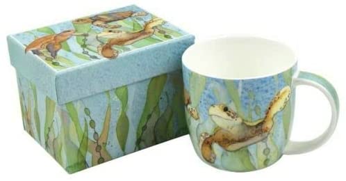 Turtles Design Bone China Mug