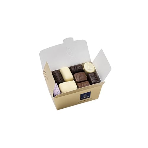 Leonidas Mixed Belgian Chocolates ? 250g Assortment Gift Box ? 14pcs Milk, White & Dark Chocolates ? Ribbon Wrapped ? 100% Cocoa Butter, No Palm Oil