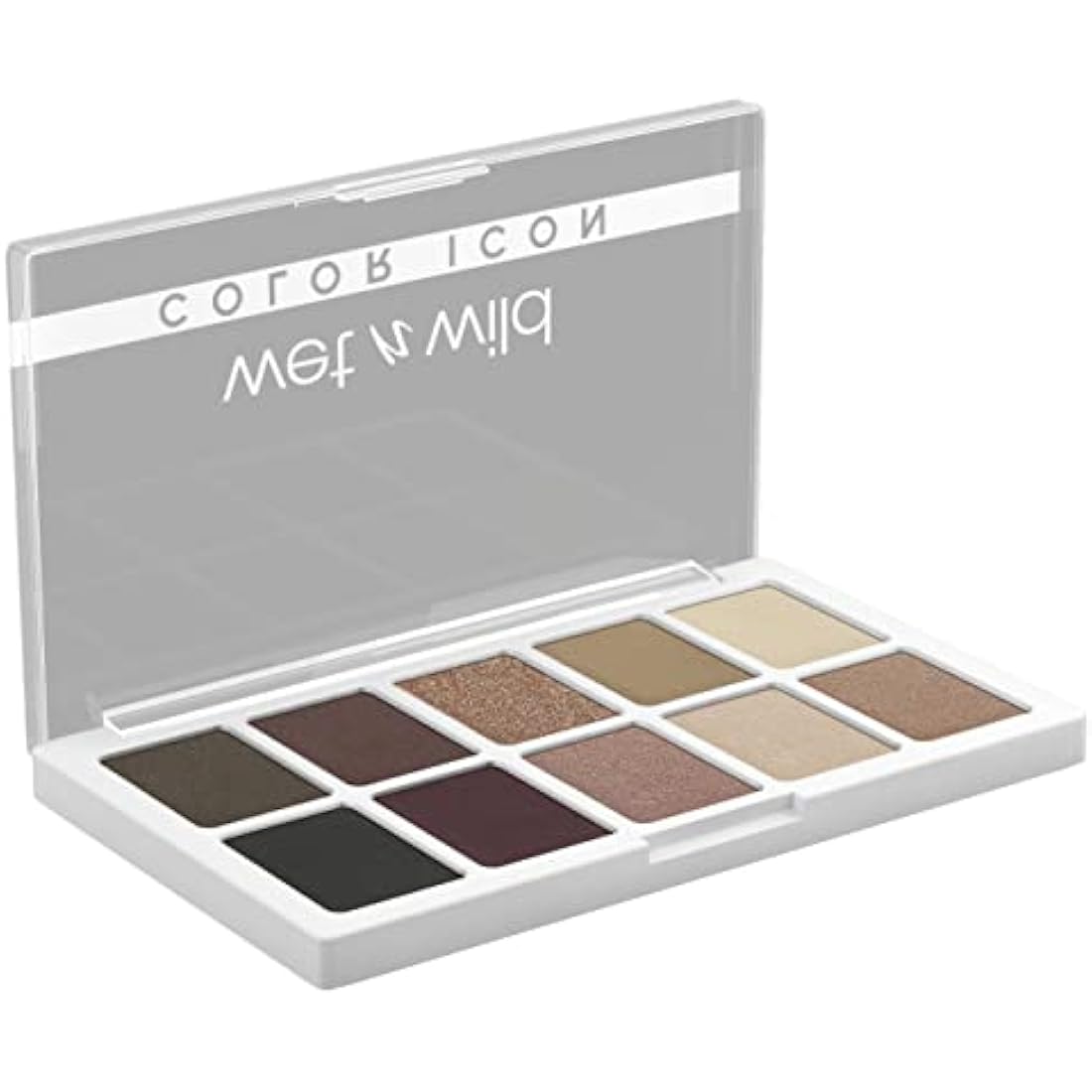 Wet n Wild, Color Icon 10-Pan Palette, Eyeshadow Palette, 10 Richly Pigmented Colors for Everyday Makeup, Long-Lasting and Easy to Blend Formula, Nude Awakening