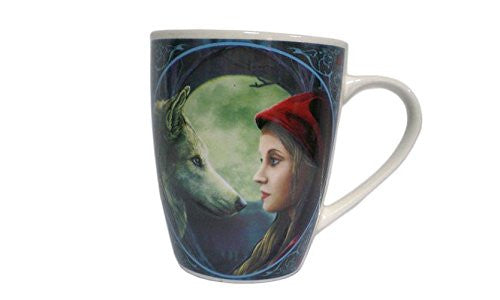 Puckator MULP25 Lisa Parker Moonlight Red Riding Hood Porcelain Mug, 12 x 8.5 x 10 cm