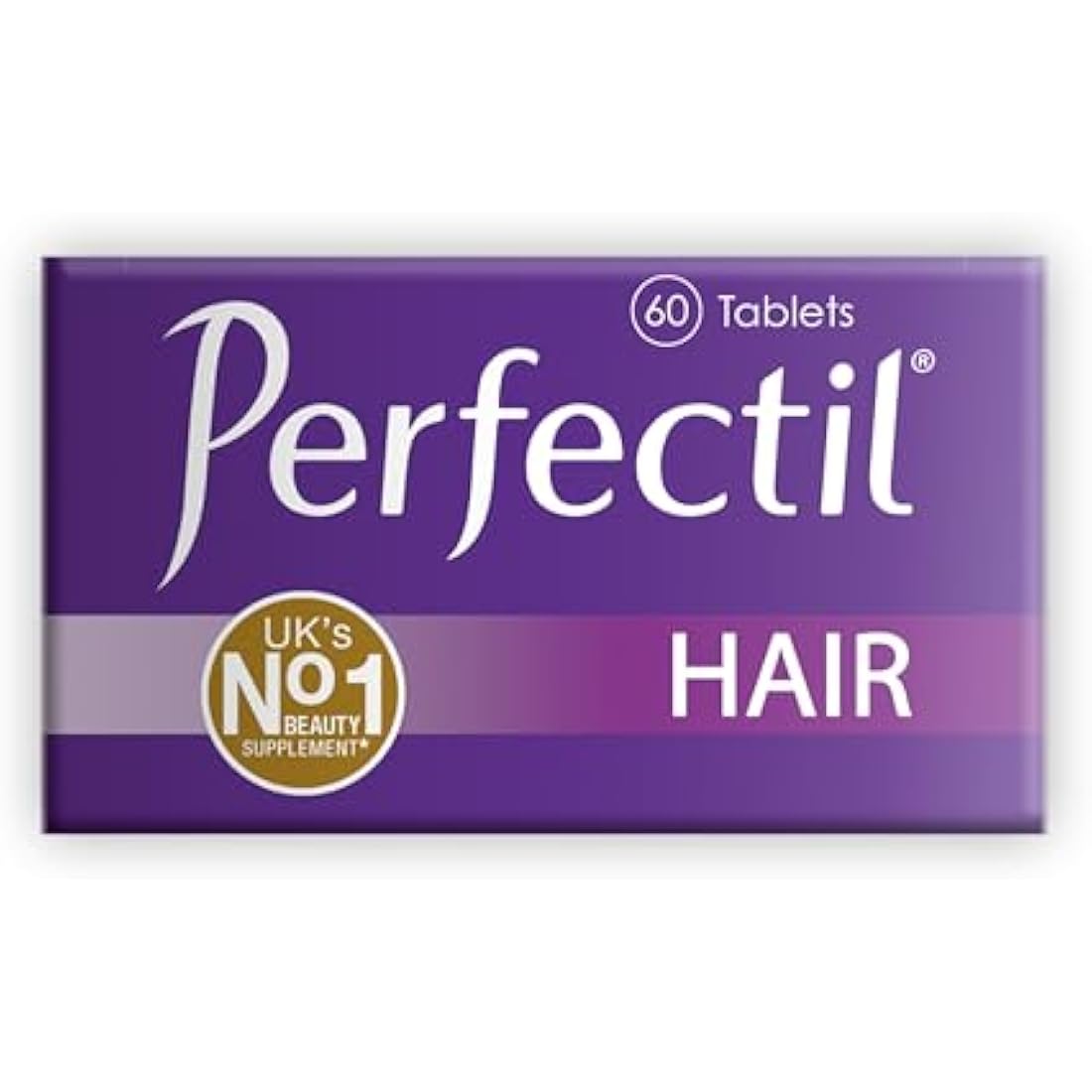 Perfectil Hair Beauty Supplement for Hair - Includes Biotin, CoQ10 & Collagen, 60 Tablets 30-Day Supply, by Vitabiotics