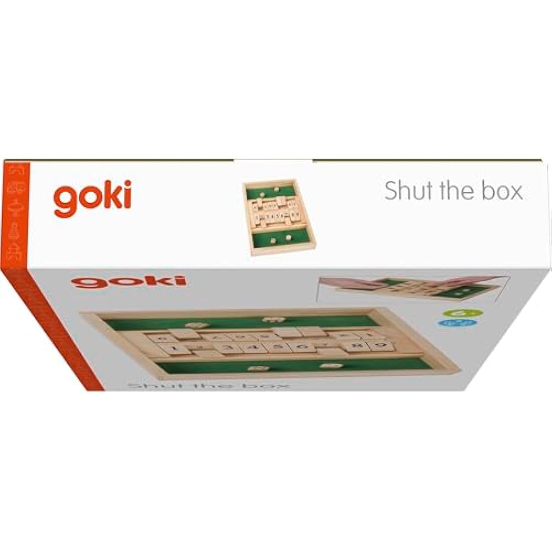 GoKi Wooden Double Shut the Box Game