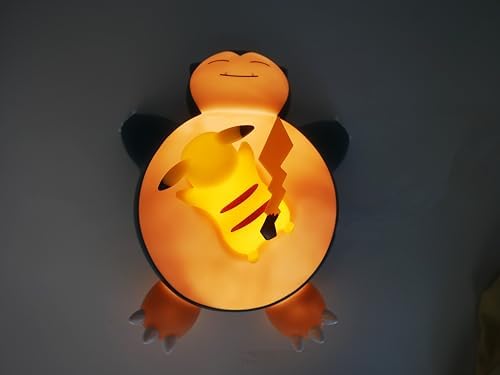 Teknofun - Sleeping Snorlax and Pikachu Light-Up - Illumination - 811408