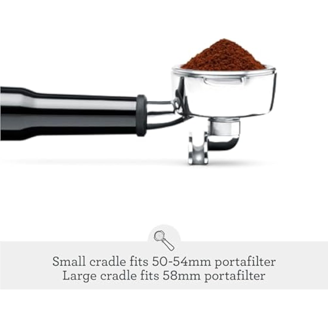 Sage - The Dose Control Pro - Precision Coffee Grinder, 60 Grind Settings - 340g Coffee Bean Capacity, with Timer - Overheat Protection - Silver