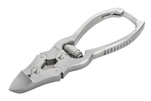 REMOS Professional Nail Pliers/Head Cutter for Strong Toenails, Stainless Steel, 16 cm Length
