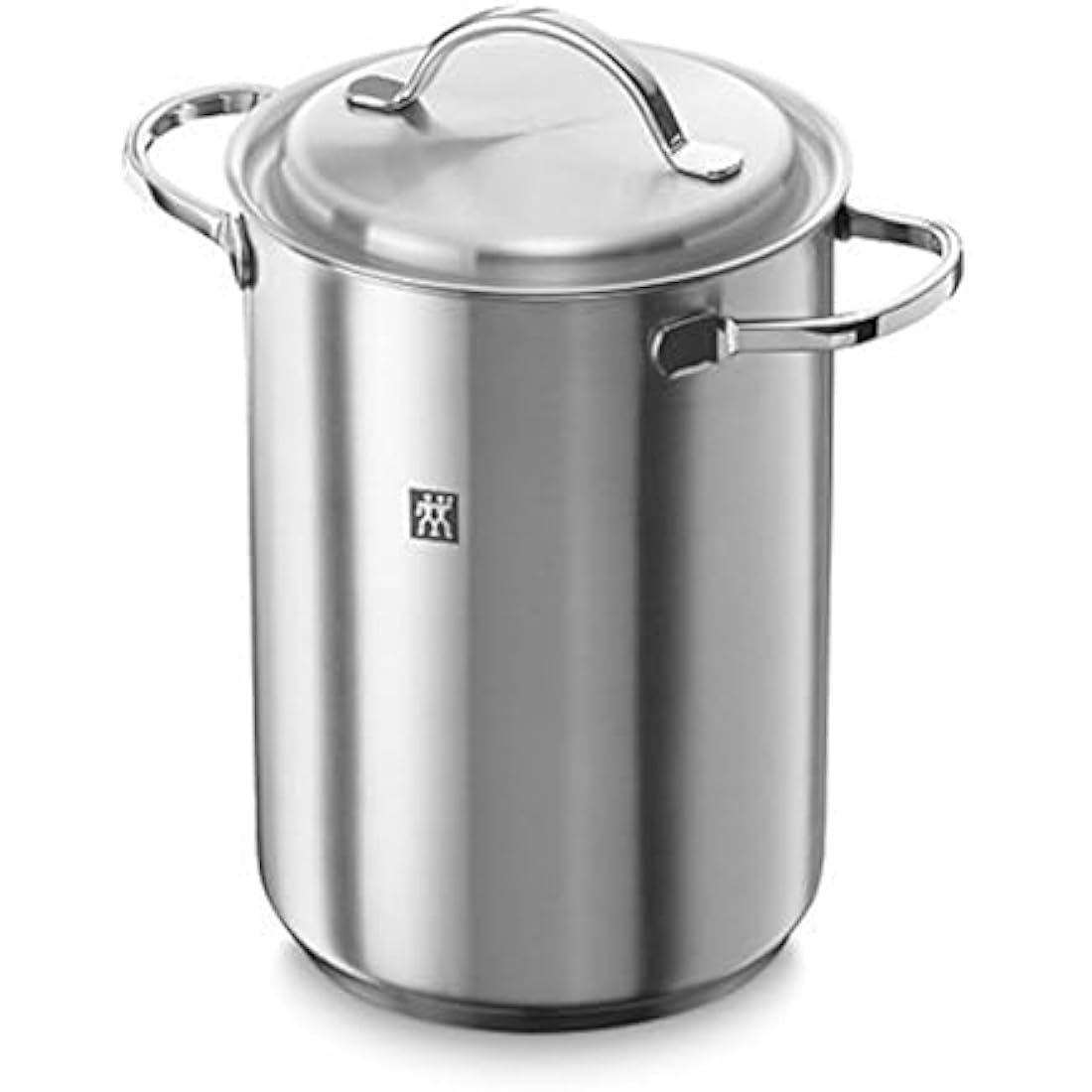 ZWILLING 40990-005 16 cm Pasta/Asparagus Pot – Large Cooking Pot with Hooked Basket, 4.5L Stockpot, Induction Hob Suitable, Spaghetti Pan with Strainer, 18/10 Stainless Steel Cookware, Pressure Pot